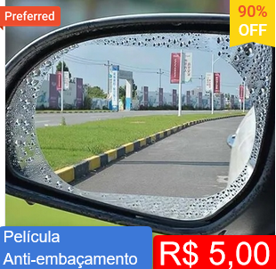Película Protetora Para Carro Anti-embaçamento