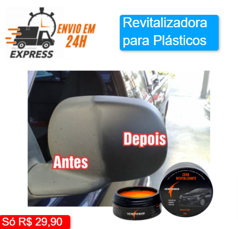 Revitalizadora de Plástico New Power Oficial Cera