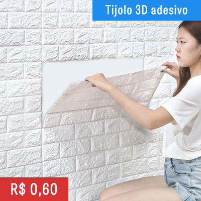 Tijolo 3D À Prova D'água Para parede