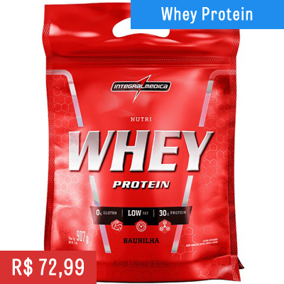 Whey Protein Nutri 907g Refil Integral Medica